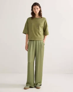 Sale Sweatshirt with hand-embroidered sequins Pullover & Westen