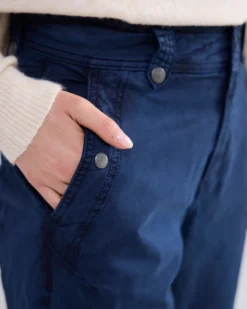 Fashion Tapered fit broek twill Basics