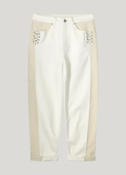 Sale Tapered jeans with contrast wash Jeans|Hosen & Jumpsuits