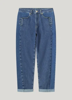 Discount Tapered jeans with contrast wash Jeans|Hosen & Jumpsuits