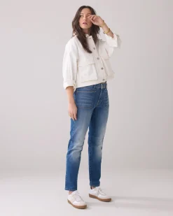 Outlet Tapered stone-wash jeans Jeans|Hosen & Jumpsuits