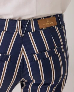 Clearance Tapered striped trousers Hosen & Jumpsuits