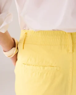 Discount Tapered trousers in linen blend Hosen & Jumpsuits