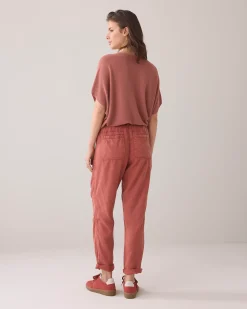 Discount Tapered trousers worker pockets Hosen & Jumpsuits