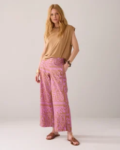 New 7/8th length two-tone trousers Hosen & Jumpsuits