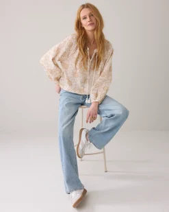 Fashion Top with floral pattern Oberteile & T-shirts