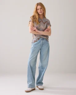 Sale Top with zigzag pattern Oberteile & T-shirts