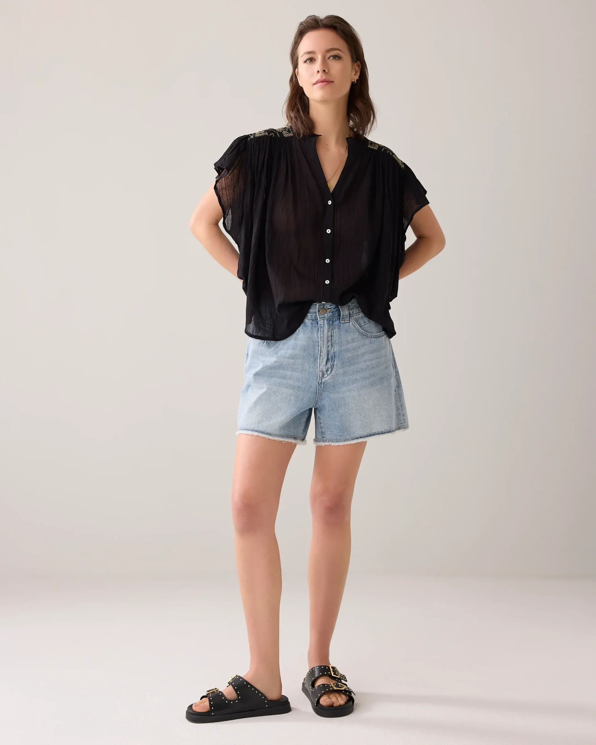 Clearance Vintage denim short Shorts