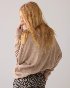 Hot Wide boat-neck jumper Pullover & Westen