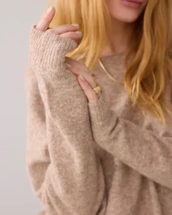 Hot Wide boat-neck jumper Pullover & Westen