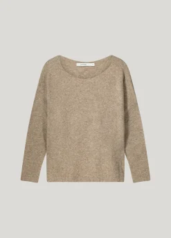 Hot Wide boat-neck jumper Pullover & Westen