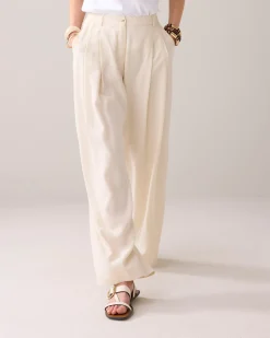 Online Wide Tencel trousers Hosen & Jumpsuits