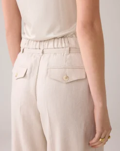 New Wide-leg trousers in linen look Hosen & Jumpsuits