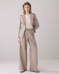 Best Wide-leg trousers in linen look Hosen & Jumpsuits
