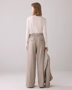 Best Wide-leg trousers in linen look Hosen & Jumpsuits