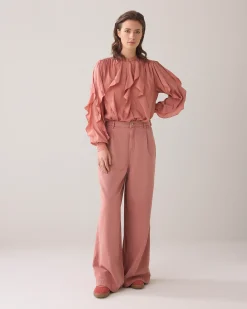 Best Wide-leg trousers in lyocell blend Hosen & Jumpsuits